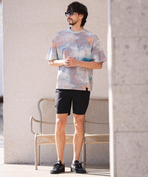 CAMBIO（カンビオ）の「mt10468-Watercolor Gradient Tee Tシャツ(PF-261-023)（Tシャツ/カットソー・メンズ・パープル/グレー・M/L）」の11枚目の写真