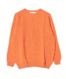 【T18】【Harley of Scotland/ハーレー オブ スコットランド】OVERSIZED JAPAN SPEC CREW NECK SWEATER