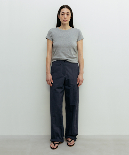 BLANKROOM HER（ブランクルームウーマン）の「クラシカルトップ_MELANGE GRAY（Tシャツ/カットソー・レディース・その他・ONE）」の2枚目の写真