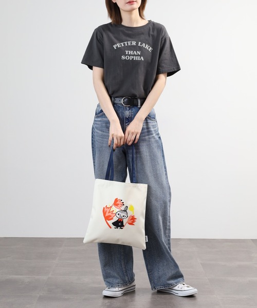 MOOMIN(ムーミン)の「MOOMIN リトルミイフェア トートバッグ(トートバッグ・レディース・アイボリー・ONE SIZE)」の11枚目の写真