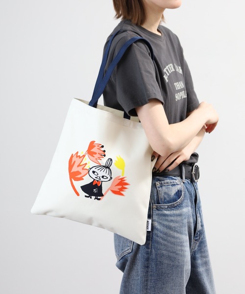 MOOMIN(ムーミン)の「MOOMIN リトルミイフェア トートバッグ(トートバッグ・レディース・アイボリー・ONE SIZE)」の9枚目の写真