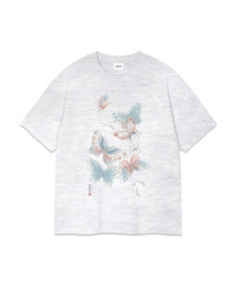 BUTTERFLY GARDEN OVER FIT T-SHIRT (3color)