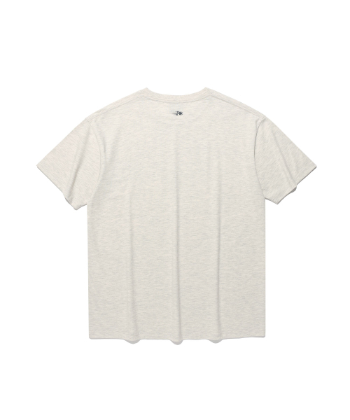 NICE GHOST CLUB（ナイスゴーストクラブ）の「3STAR HALFTONE TEE_OATMEAL(NG2GMUT507A)（Tシャツ/カットソー・レディース・オートミール・SMALL/MEDIUM/LARGE）」の5枚目の写真