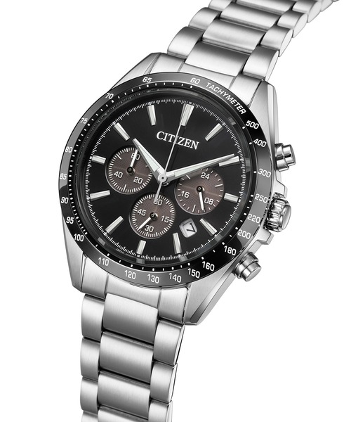 CITIZEN(シチズン)の「CITIZEN COLLECTION シチズンコレクション 光発電エコ・ドライブ CA4764-57A/CA4764-57E/CA4766-51L(アナログ腕時計・メンズ・シルバー×ブラック/シルバー×ブルー/シルバー・FREE)」の7枚目の写真