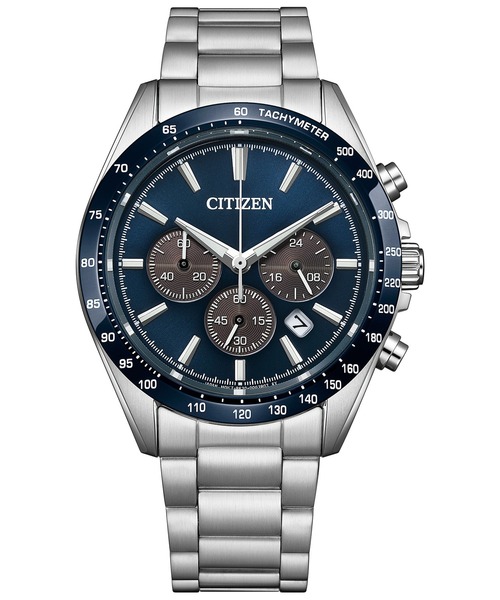 CITIZEN(シチズン)の「CITIZEN COLLECTION シチズンコレクション 光発電エコ・ドライブ CA4764-57A/CA4764-57E/CA4766-51L(アナログ腕時計・メンズ・シルバー×ブラック/シルバー×ブルー/シルバー・FREE)」の9枚目の写真