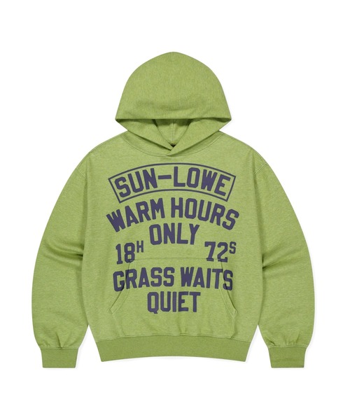 SUNLOVE(サンラブ)の「Field Hoodie(パーカー・レディース・ライム/ネイビー・M/L/XL)」の3枚目の写真