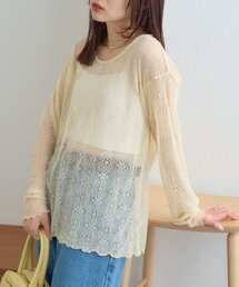 CIAOPANIC TYPY | レースクルーネックTee(Tシャツ/カットソー)