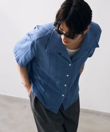 Shoowtime | Jacquard copped shirt / ジャガードクロップドシャツ(シャツ/ブラウス)