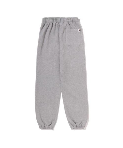 A BATHING APE(アベイシングエイプ)の「APE HEAD ONE POINT LOOSE FIT SWEAT PANTS(スウェットパンツ・レディース・グレー/ブラック・X-SMALL/SMALL/MEDIUM)」の4枚目の写真