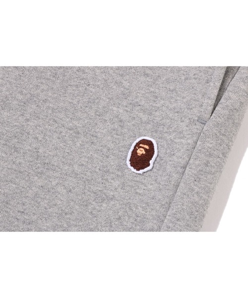 A BATHING APE(アベイシングエイプ)の「APE HEAD ONE POINT LOOSE FIT SWEAT PANTS(スウェットパンツ・レディース・グレー/ブラック・X-SMALL/SMALL/MEDIUM)」の6枚目の写真
