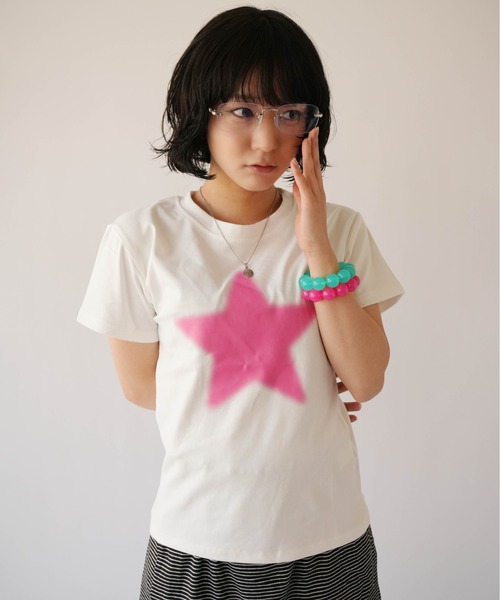 SORUTT（ソルト）の「【 SORUTT / ソルト 】 カラーグロウ ベーシックTシリーズ #（Tシャツ/カットソー・レディース・オレンジ/イエロー/ホワイト・FREE）」の11枚目の写真