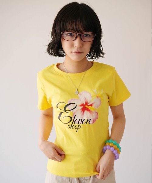 SORUTT（ソルト）の「【 SORUTT / ソルト 】 カラーグロウ ベーシックTシリーズ #（Tシャツ/カットソー・レディース・オレンジ/イエロー/ホワイト・FREE）」の5枚目の写真
