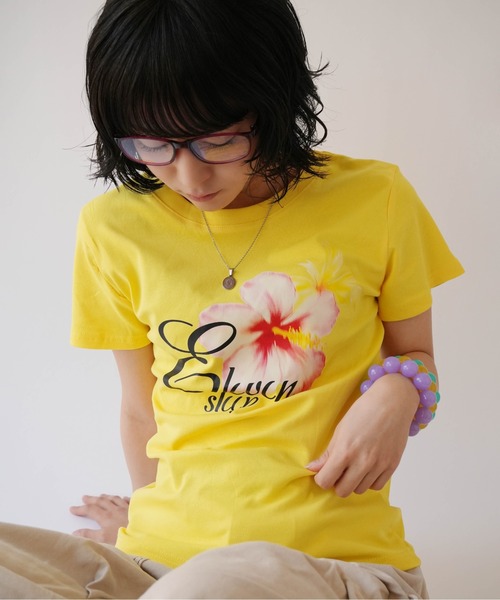 SORUTT（ソルト）の「【 SORUTT / ソルト 】 カラーグロウ ベーシックTシリーズ #（Tシャツ/カットソー・レディース・オレンジ/イエロー/ホワイト・FREE）」の7枚目の写真