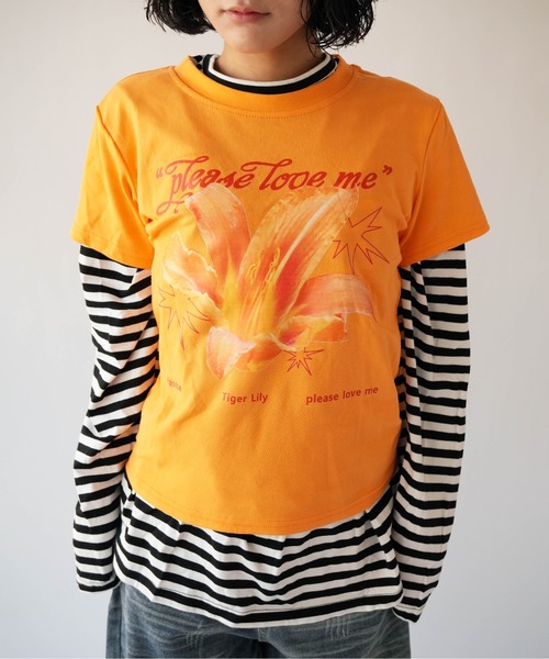 SORUTT（ソルト）の「【 SORUTT / ソルト 】 カラーグロウ ベーシックTシリーズ #（Tシャツ/カットソー・レディース・オレンジ/イエロー/ホワイト・FREE）」の15枚目の写真