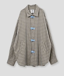 Kelen（ケレン）の「ms6522-BRETON CHINA BUTTON CHECK SHIRT チャイナシャツ(KLM26FSH1163)（シャツ/ブラウス）」
