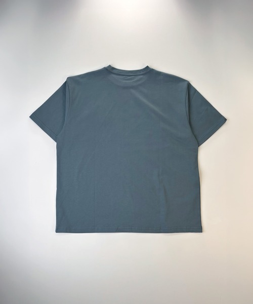 T-MAC OUTING(ティーマック アウティング)の「接触冷感 冷感天竺 キツネのぞき刺繍 半袖Tシャツ(Tシャツ/カットソー・メンズ・セージグリーン/チャコール/ホワイト・M)」の6枚目の写真