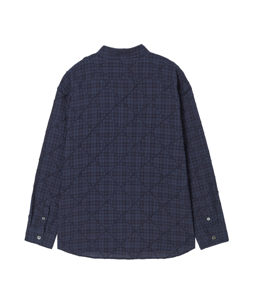 Beyond Closet（-）の「[COLLECTION LINE] アルチザンステッチチェックシャツ ネイビー（シャツ/ブラウス・メンズ・その他・MEDIUM/LARGE）」の8枚目の写真