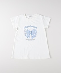 Right-on | VIVIAN BLUE(ヴィヴィアンブルー)接触冷感チュニックTシャツ(Tシャツ/カットソー)