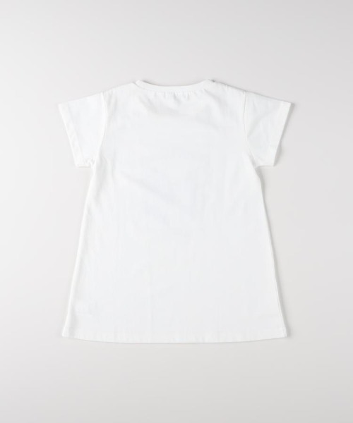 Right-on(ライトオン)の「【VIVIAN BLUE】接触冷感チュニックTシャツ (Aライン / ガーリー / パステル / 通園通学 / 女の子)(Tシャツ/カットソー・キッズ・イエロー/ライム/ピンク/ホワイト・110/130/140/150/160/120)」の18枚目の写真