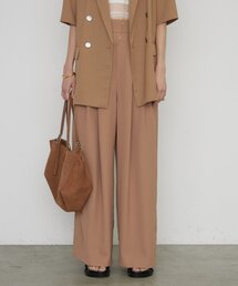 LOUNGEDRESS | 《夏に快適/セットアップ可》ライトタックワイドパンツ(その他パンツ)