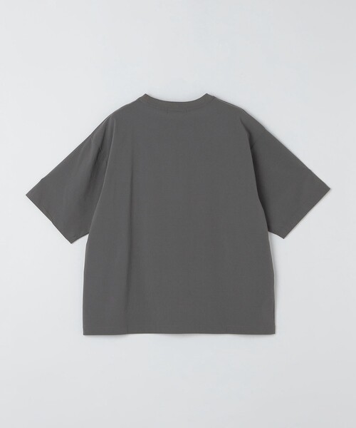 SHIPS Colors(シップス カラーズ)の「SHIPS Colors:〈接触冷感〉ナイロン フハク Tシャツ(Tシャツ/カットソー・メンズ・グレー/ダークグレー/ブラック・MEDIUM/LARGE/X-LARGE)」の7枚目の写真