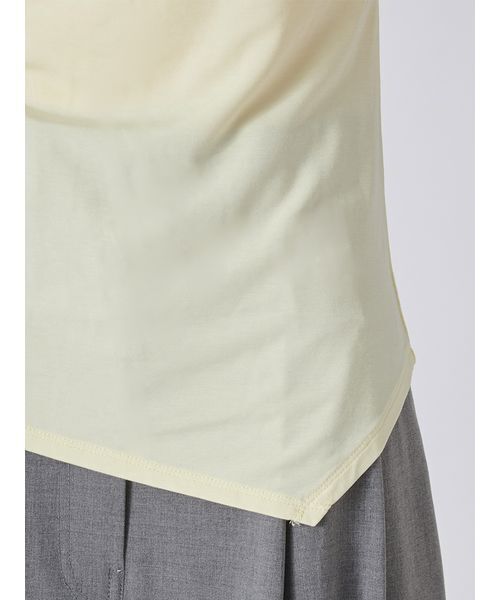 SNIDEL(スナイデル)の「【接触冷感】アシメドレープカットソー(Tシャツ/カットソー・レディース・ブラウン/イエロー/その他/ホワイト・F)」の20枚目の写真