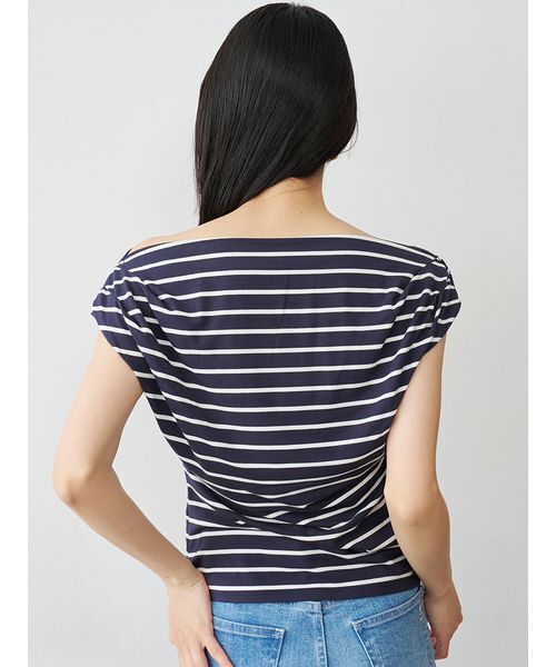 SNIDEL(スナイデル)の「【接触冷感】アシメドレープカットソー(Tシャツ/カットソー・レディース・ブラウン/イエロー/その他/ホワイト・F)」の18枚目の写真