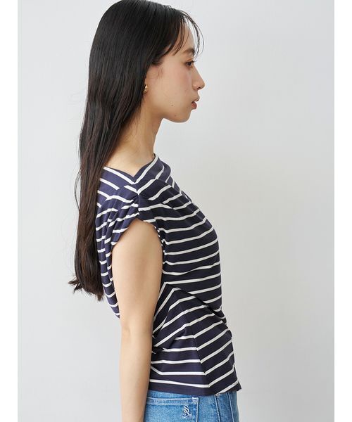 SNIDEL(スナイデル)の「【接触冷感】アシメドレープカットソー(Tシャツ/カットソー・レディース・ブラウン/イエロー/その他/ホワイト・F)」の17枚目の写真