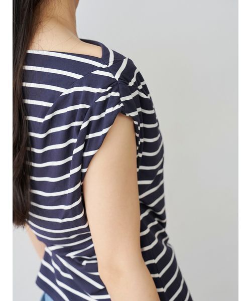 SNIDEL(スナイデル)の「【接触冷感】アシメドレープカットソー(Tシャツ/カットソー・レディース・ブラウン/イエロー/その他/ホワイト・F)」の15枚目の写真