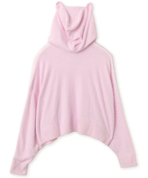 adidas(アディダス)の「adidas CARE BEARS CARDIGAN WITH A HOOD / アディダス ケアベア カーディガン ウィズ フード(カーディガン/ボレロ・レディース・ピンク・M/L/S)」の4枚目の写真
