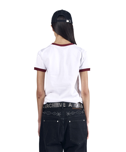 AAKAM（アーカム）の「Bad Horse Ringer Top (White)（Tシャツ/カットソー・レディース・その他・2/1/3）」の7枚目の写真