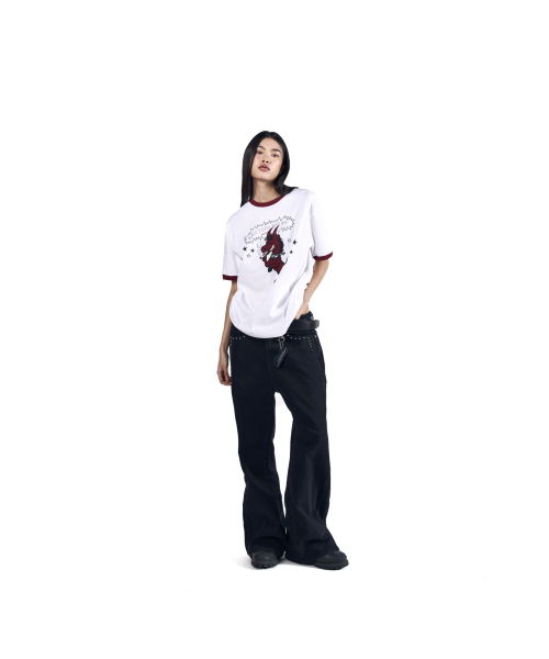 AAKAM（アーカム）の「Bad Horse Ringer Top (White)（Tシャツ/カットソー・レディース・その他・2/1/3）」の12枚目の写真