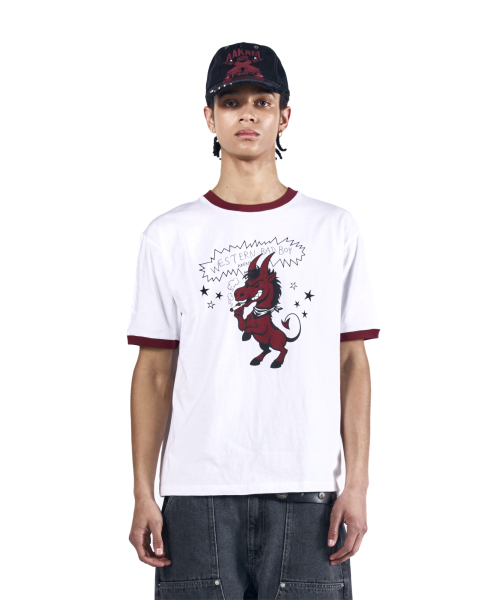 AAKAM（アーカム）の「Bad Horse Ringer Top (White)（Tシャツ/カットソー・レディース・その他・2/1/3）」の18枚目の写真