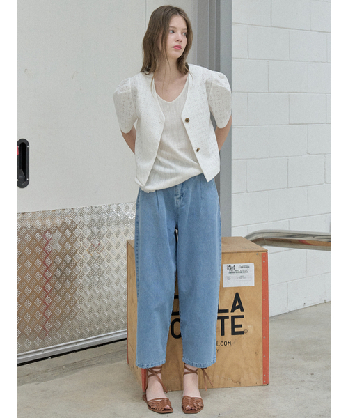 AVANT-G（アバン）の「Lace Puff Blouse Jacket - IVORY（テーラードジャケット・レディース・その他・FREE）」の5枚目の写真