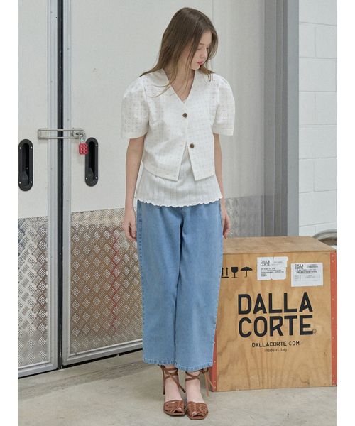 AVANT-G（アバン）の「Lace Puff Blouse Jacket - IVORY（テーラードジャケット・レディース・その他・FREE）」の3枚目の写真