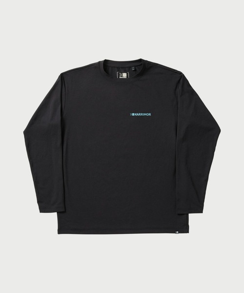 karrimor（カリマー）の「comfort L/S T（Tシャツ/カットソー・メンズ・ネイビー/ホワイト/ブラック・XS/S/M/L/XL）」の2枚目の写真