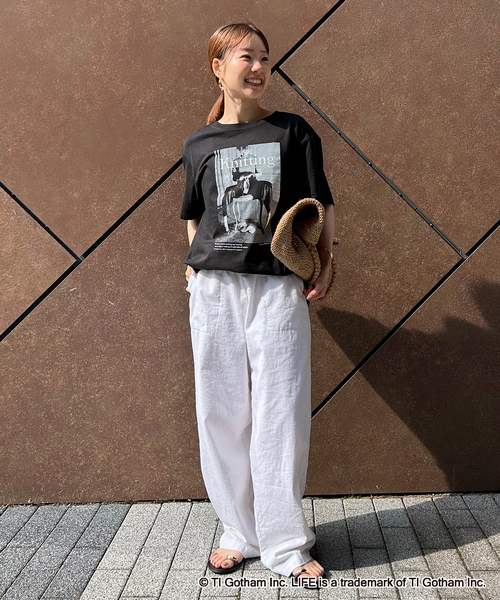 GOOD ROCK SPEED(グッドロックスピード)の「《追加4》GOOD ROCK SPEED SLOBE別注 LIFE PC PHOTO TEE1(Tシャツ/カットソー・レディース・ホワイト/ブラック・FREE)」の20枚目の写真