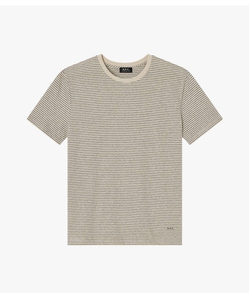 A.P.C.(アーペーセー)の「T-SHIRT JULIAN(Tシャツ/カットソー・メンズ・ブラック・S/M/XS/L)」の1枚目の写真