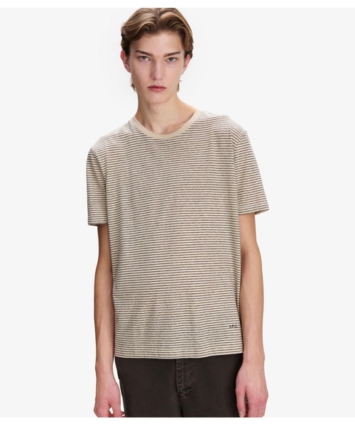 A.P.C.(アーペーセー)の「T-SHIRT JULIAN(Tシャツ/カットソー・メンズ・ブラック・S/M/XS/L)」の4枚目の写真