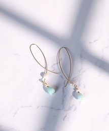 ハワイピカケのピアス(アレルギー対応ピアス)