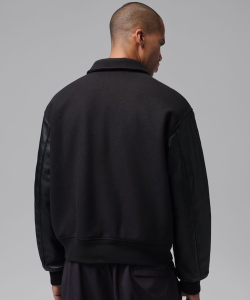 JORDAN BRAND（ジョーダンブランド）の「JORDAN BRAND M J FLT VARSITY JKT / ジョーダン ブランド FLT ヴァーシティ ジャケット/NIKE【SP】（スタジャン・メンズ・ブラック・S/M/L/XL/XXL）」の15枚目の写真