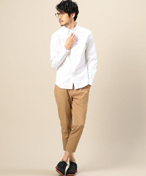 BEAUTY&YOUTH UNITED ARROWS(ビューティーアンドユースユナイテッドアローズ)の「BY スーピマ オックスフォード シャツ -MADE IN JAPAN- ◇:(シャツ/ブラウス・メンズ・ホワイト/ライトブルー/ネイビー/ライトピンク・X-LARGE/LARGE/MEDIUM/X-SMALL/SMALL)」の14枚目の写真