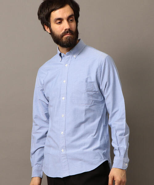 BEAUTY&YOUTH UNITED ARROWS(ビューティーアンドユースユナイテッドアローズ)の「BY スーピマ オックスフォード シャツ -MADE IN JAPAN- ◇:(シャツ/ブラウス・メンズ・ホワイト/ライトブルー/ネイビー/ライトピンク・X-LARGE/LARGE/MEDIUM/X-SMALL/SMALL)」の19枚目の写真