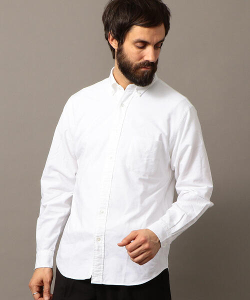 BEAUTY&YOUTH UNITED ARROWS(ビューティーアンドユースユナイテッドアローズ)の「BY スーピマ オックスフォード シャツ -MADE IN JAPAN- ◇:(シャツ/ブラウス・メンズ・ホワイト/ライトブルー/ネイビー/ライトピンク・X-LARGE/LARGE/MEDIUM/X-SMALL/SMALL)」の21枚目の写真