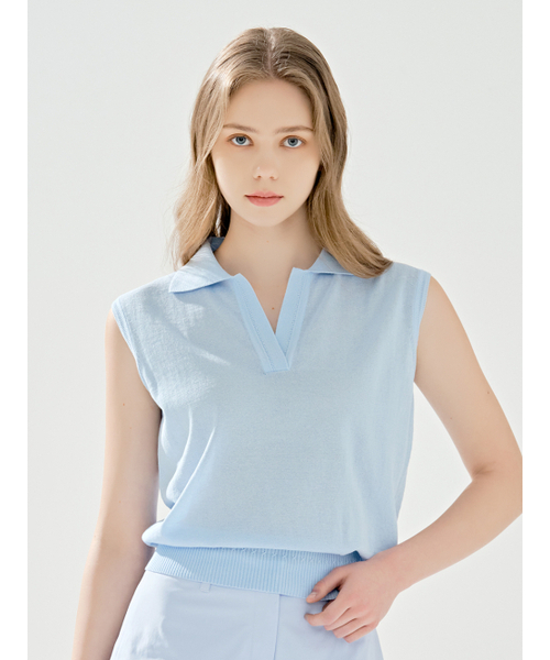 LORDLOAR(ロードロアル)の「シグニチャーサマーコラナシニットS/ブルー(ニット/セーター・レディース・その他・SMALL/MEDIUM)」の5枚目の写真