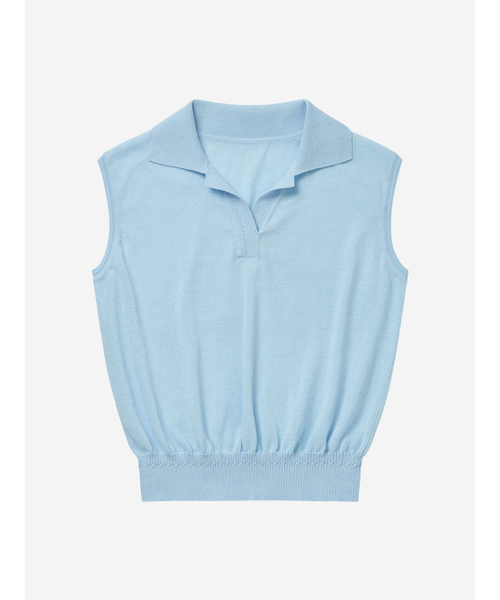 LORDLOAR(ロードロアル)の「シグニチャーサマーコラナシニットS/ブルー(ニット/セーター・レディース・その他・SMALL/MEDIUM)」の3枚目の写真