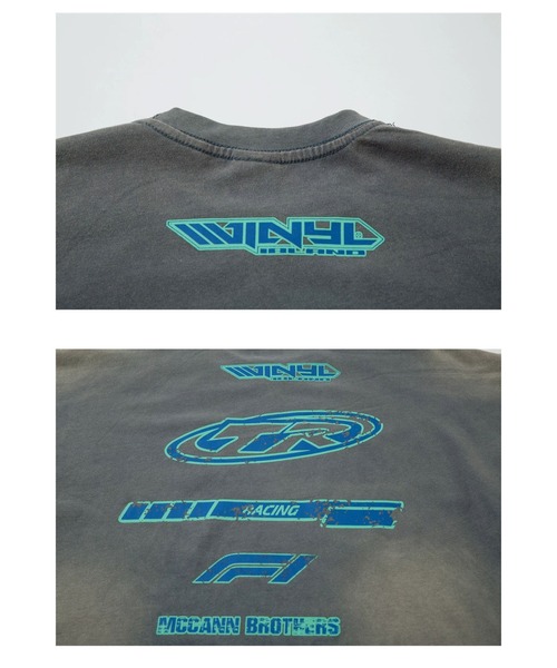 mushwear(マッシュウェア)の「レーシングレイヤードロンT(Tシャツ/カットソー・メンズ・ブラック・XX-LARGE/X-LARGE/LARGE/MEDIUM)」の11枚目の写真