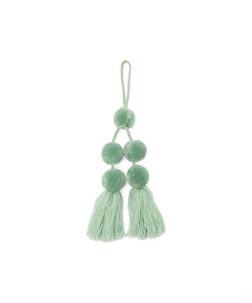 ROSE BUD（ローズバッド）の「Letra POM POM CHARM（チャーム・レディース・ブラウン/ブルー/パープル/グリーン/その他・M）」の7枚目の写真