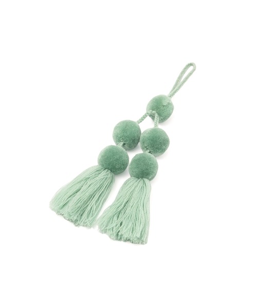 ROSE BUD（ローズバッド）の「Letra POM POM CHARM（チャーム・レディース・ブラウン/ブルー/パープル/グリーン/その他・M）」の8枚目の写真