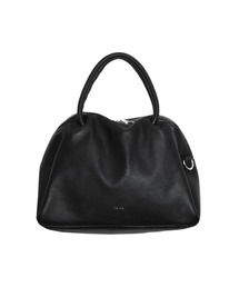 【YArKA/ヤーカ】real leather sharp & soft mix nuance boston bag M [sas2] / 直曲線のニュアンスボストンバッグ